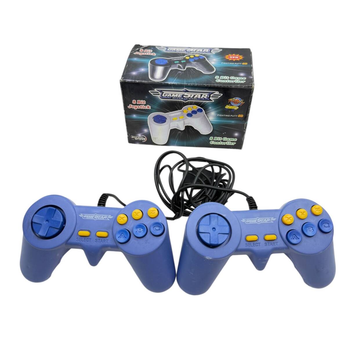 GameStar Joystick Plâstik 2'li Kablolu 8 Bit Oyun Konsolu (Sıfır Ürünler) AOB5270 - 1