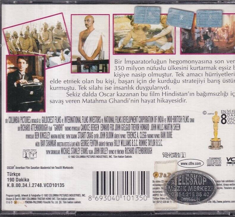 Gandhi (3 Disk) VCD Film VCD9339 - 2