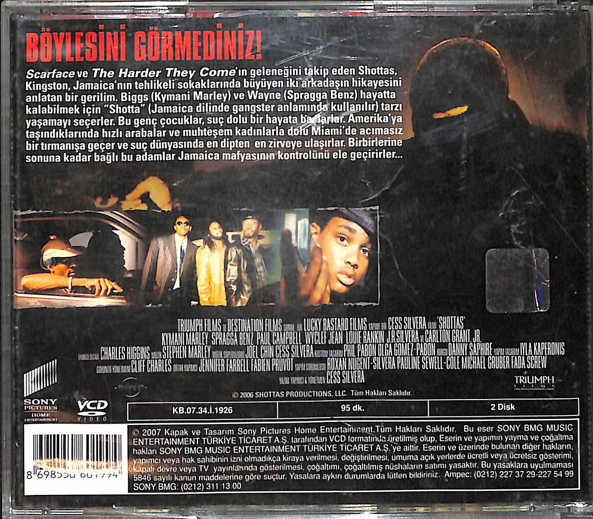 Gangsterler - Shottas VCD Film (İkinci El) VCD27602 - 2
