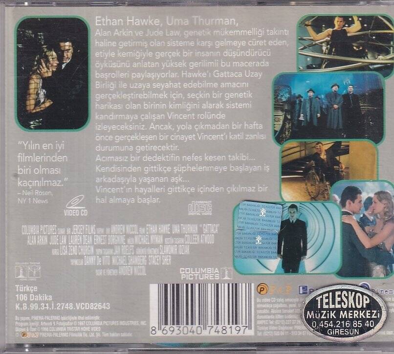Gattaca VCD Film VCD9374 - 2