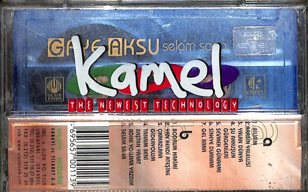 Gaye Aksu - Selam Sana Kaset (Sıfır Kaset) KST29360 - 2