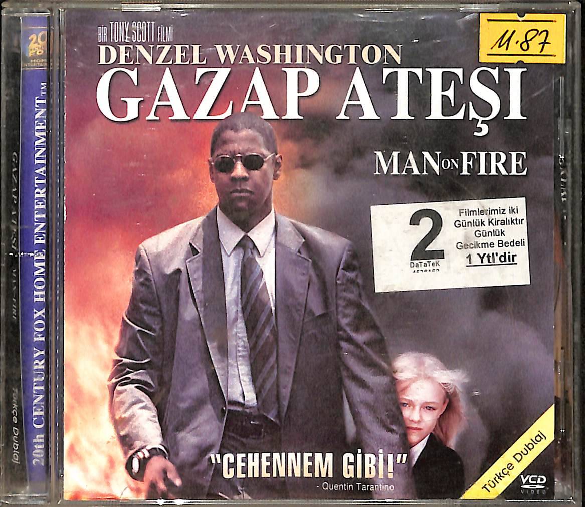 Gazap Ateşi – Man on Fire (2004) Orijinal VCD Film VCD29088 - 1