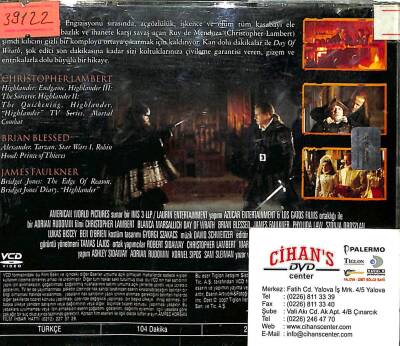 Gazap Günü - Christopher Lambert VCD Film (107.5) VCD20130 - 2