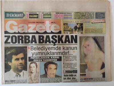Gazete Gazetesi 13 Kasım 1988 - İstanbul Müftüsü Fetva Verdi Cem Karaca Ezana Saygısız GZ18845 - 1