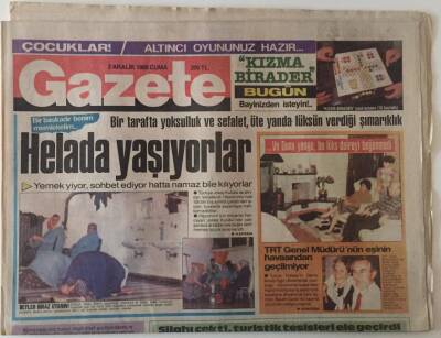 Gazete Gazetesi 2 Aralık 1988 - Doğuya 4 Trilyonluk Müjde GZ28255 - 1