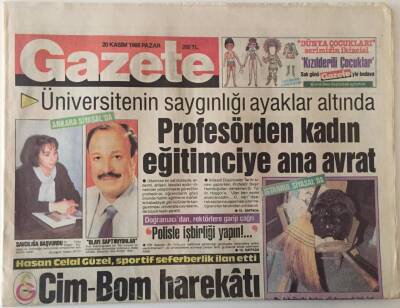 Gazete Gazetesi 20 Kasım 1988 - CİM - BOM Harekatı GZ28259 - 1