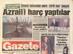 Gazete Gazetesi 24 Kasım 1988 - Semra Özal, Nazan Süzer'in Evliliğini Kurtaramadı - Zeki Alasya'dan TRT'ye Sert Çıkış GZ3381 - Gökçekoleksiyon