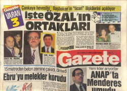 Gazete Gazetesi 26 Temmuz 1989 - Zeki Müren Yine Fitil - Tanju Şarjına, Hülya Avşar Usulü Deşarj GZ151352 - 1