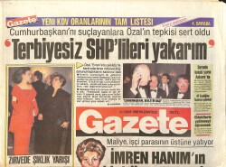 Gazete Gazetesi 31 Ekim 1988 - Kadınlar Matinesinde Hayranları Bülent Ersoy'un Ayağına Kapandı - Kadir Müge'yi İstiyor GZ3350 - Gökçekoleksiyon