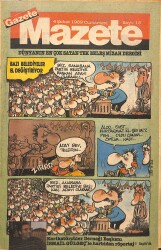 Gazete Mazete Mizah Dergisi / Sayı 18 / 4 Şubat 1989 NDR89893 - Gökçekoleksiyon
