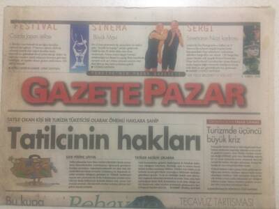 Gazete Pazar 5 Temmuz 1998 - Cazda Japon İstilası GZ38138 - 1