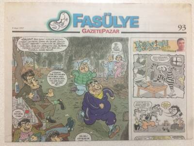 Gazete Pazar Gazetesi Fasülye Eki 9 Mart 1997 - Getiren Köpekler GZ50438 - 1