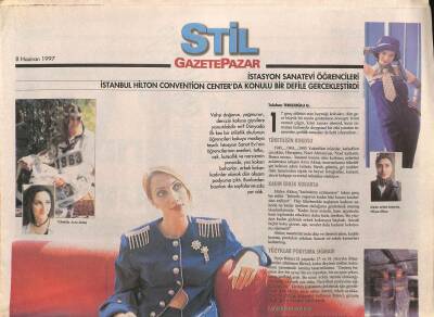 Gazete Pazar Gazetesi Stil Eki 8 Haziran 1997 - Fordun Avrupada Çok İlgi Gören İki Yeni Modeli KA Ve Fiesta Türkiyede GZ96731 - 1