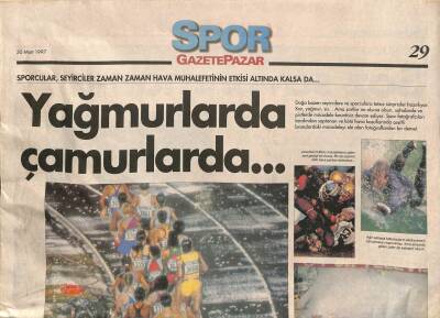 Gazete Pazar Spor Eki 30 Mart 1997 - Dünya Ağır Siklet Boks Şampiyonluğu 37 Yıldır Siyahların Elinde GZ113579 - 1