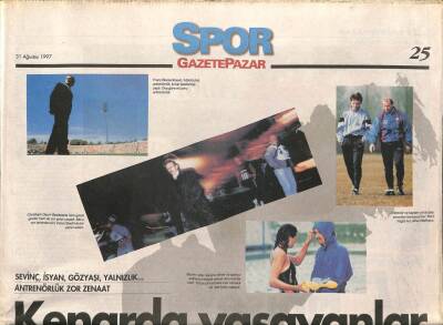 Gazete Pazar Spor Eki 31 Ağustos 1997 - Formula 1 Finişe Beş Kala - Bulmaca Eki GZ95469 - 1