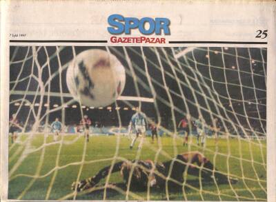 Gazete Pazar Spor Eki 7 Eylül 1997 - Altına Dönüşen Oyun - Bulmaca Eki GZ95466 - 1