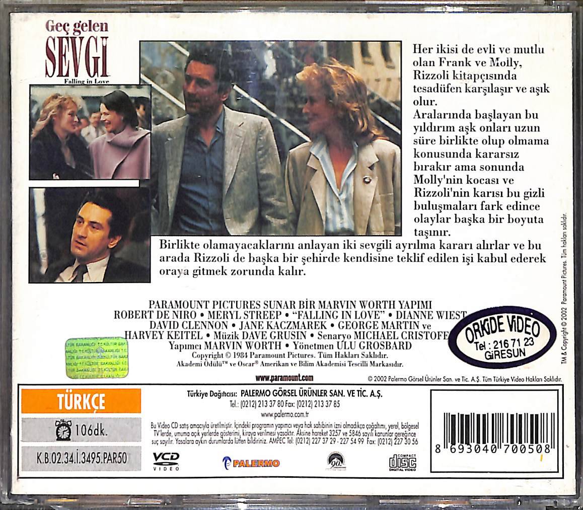 Geç Gelen Sevgi VCD Film (10/7) VCD26342 - 2