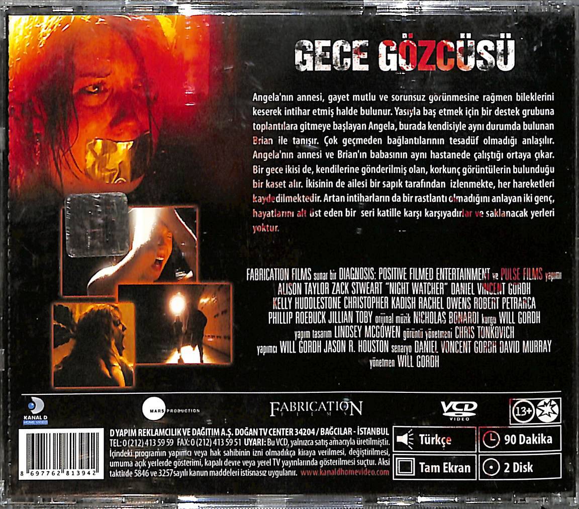 Gece Gözcüsü - Night Watcher VCD Film (10/7.5) VCD26168 - 2