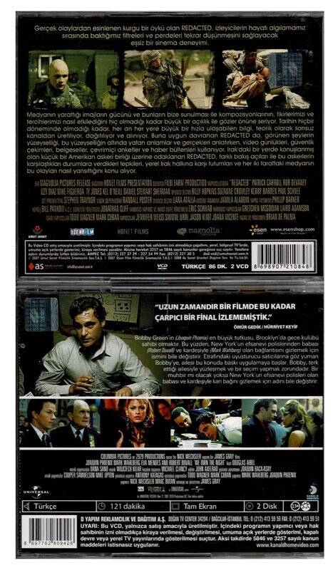Gecenin İki Yüzü Örtülü Gerçek - 2 Adet VCD Film VCD517 - 2