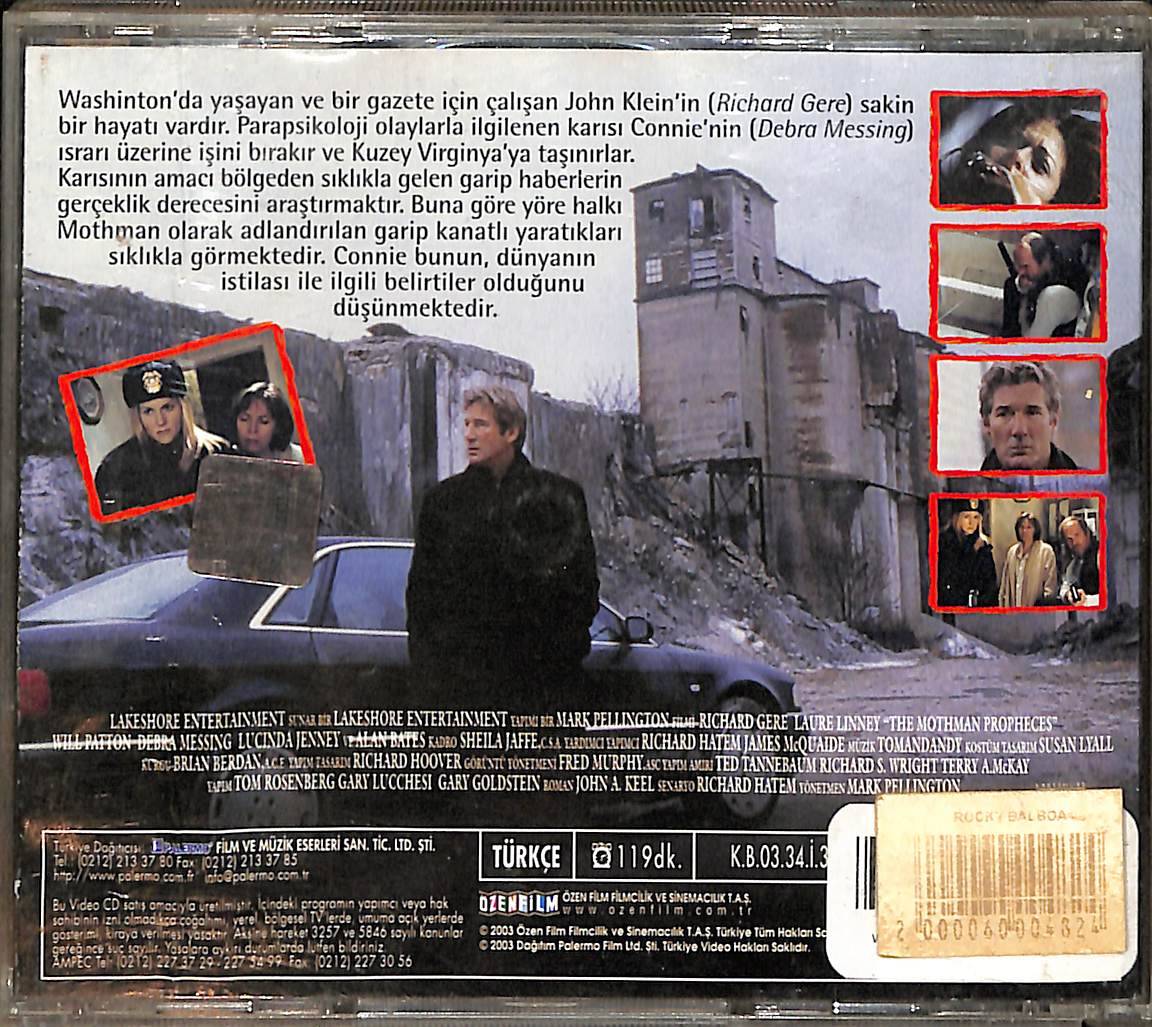 Gecenin Nefesi – The Mothman Prophecies (2002) Orijinal VCD Film VCD29185 - 2