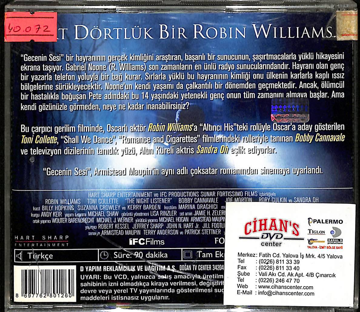 Gecenin Sesi VCD Film (10/7) VCD26093 - 2