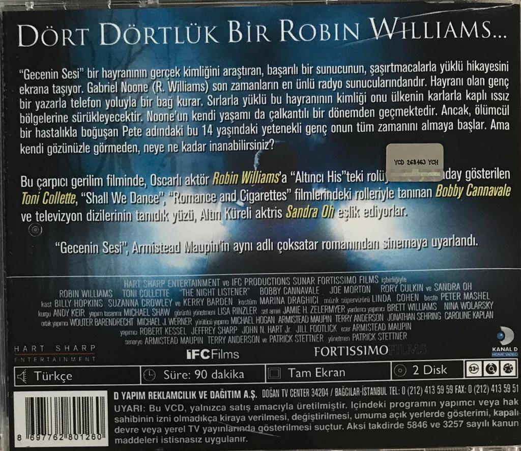 Gecenin Sesi VCD Film VCD8383 - 2