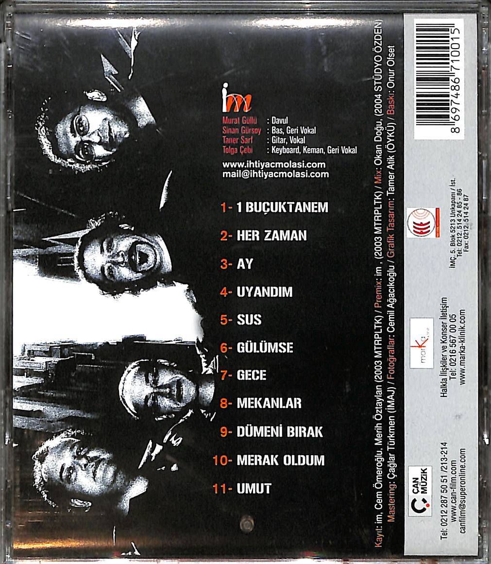 Geceyarıları, Yollararası, Metropolitik Rock Grubu - İhtiyaç Molası 1.5 CD (İkinci El) CD5660 - 2