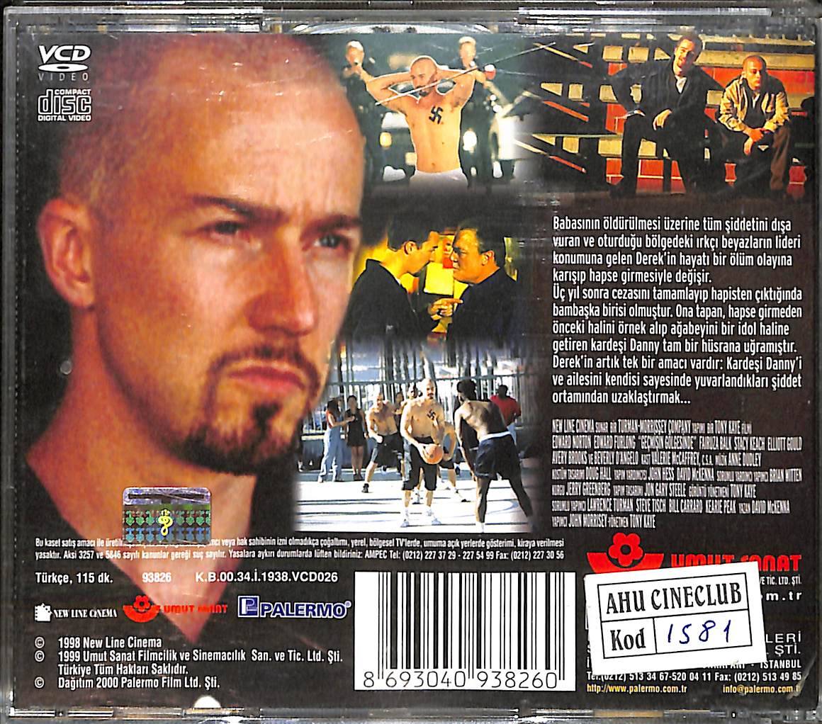 Geçmişin Gölgesinde - American History X Orjinal VCD Film ' Edward Norton' VCD28428 - 2