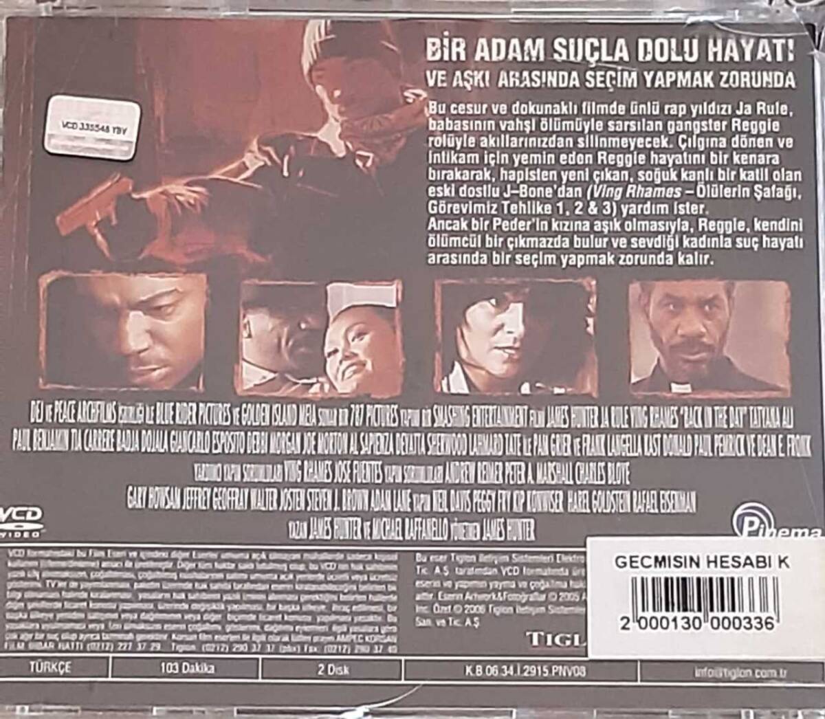 Geçmişin Hesabı VCD Film VCD8282 - 2