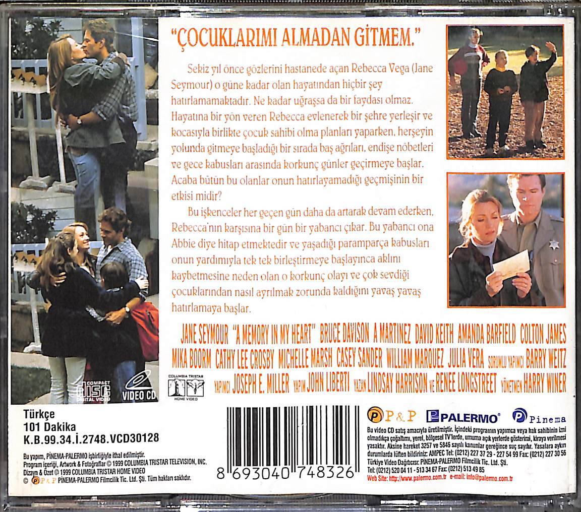 Geçmişin İzleri VCD Film (İkinci El - 10/8.5) VCD26576 - 2