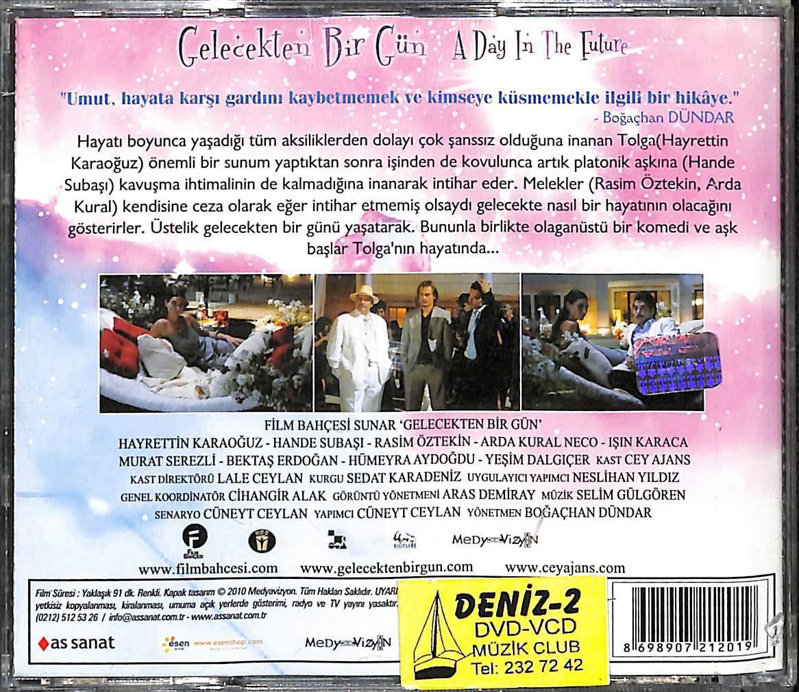 Gelecekten Bir Gün – A Day In The Future (2010) Orjinal VCD Film ' Hayrettin - Rasim Öztekin - Hande Subaşı ' VCD28095 - 2