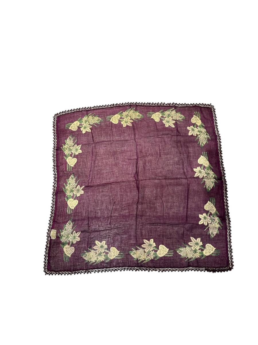 Geleneksel Anadolu Kenarları Oya İşlemeli Tülbent-Yazma AOB5213 - 1