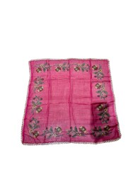 Geleneksel Anadolu Kenarları Oya İşlemeli Tülbent-Yazma AOB5216 - Gökçekoleksiyon