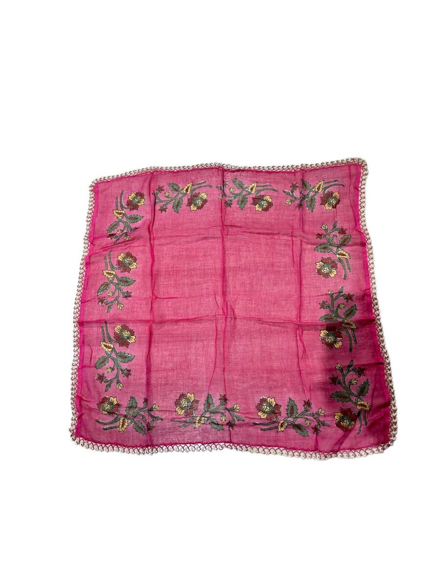 Geleneksel Anadolu Kenarları Oya İşlemeli Tülbent-Yazma AOB5216 - 3