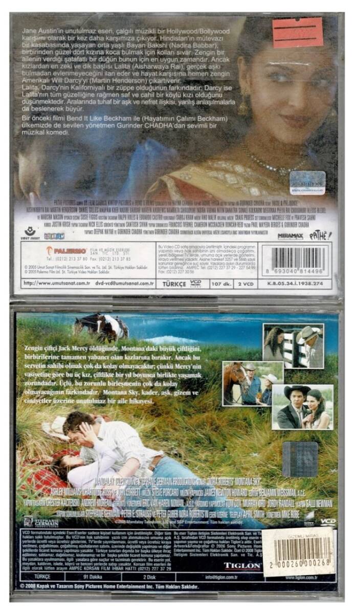 Gelinim Olur Musun? Gizemli Miras - 2 Adet VCD Film VCD880 - 2