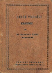 GELİR VERGİSİ KANUNU VE BU KANUNLA İLGİLİ KANUNLAR, 1957 KTP1776 - Gökçekoleksiyon