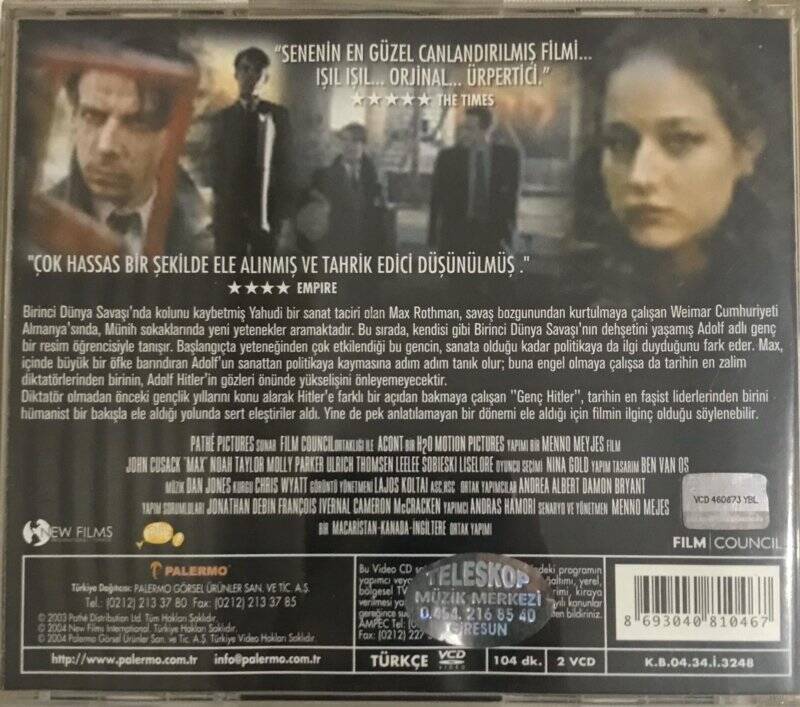 Genç Hitler VCD Film VCD5019 - 2