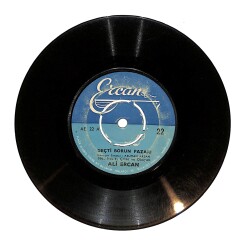 Ali Ercan - Geçti Borun Pazarı / Halamın Kızı Plak (10/6.5) PLK24304 - Gökçekoleksiyon