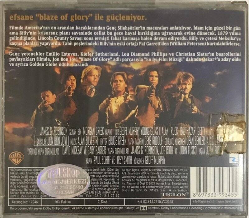 Genç Silahşörler 2 VCD Film VCD8155 - 2