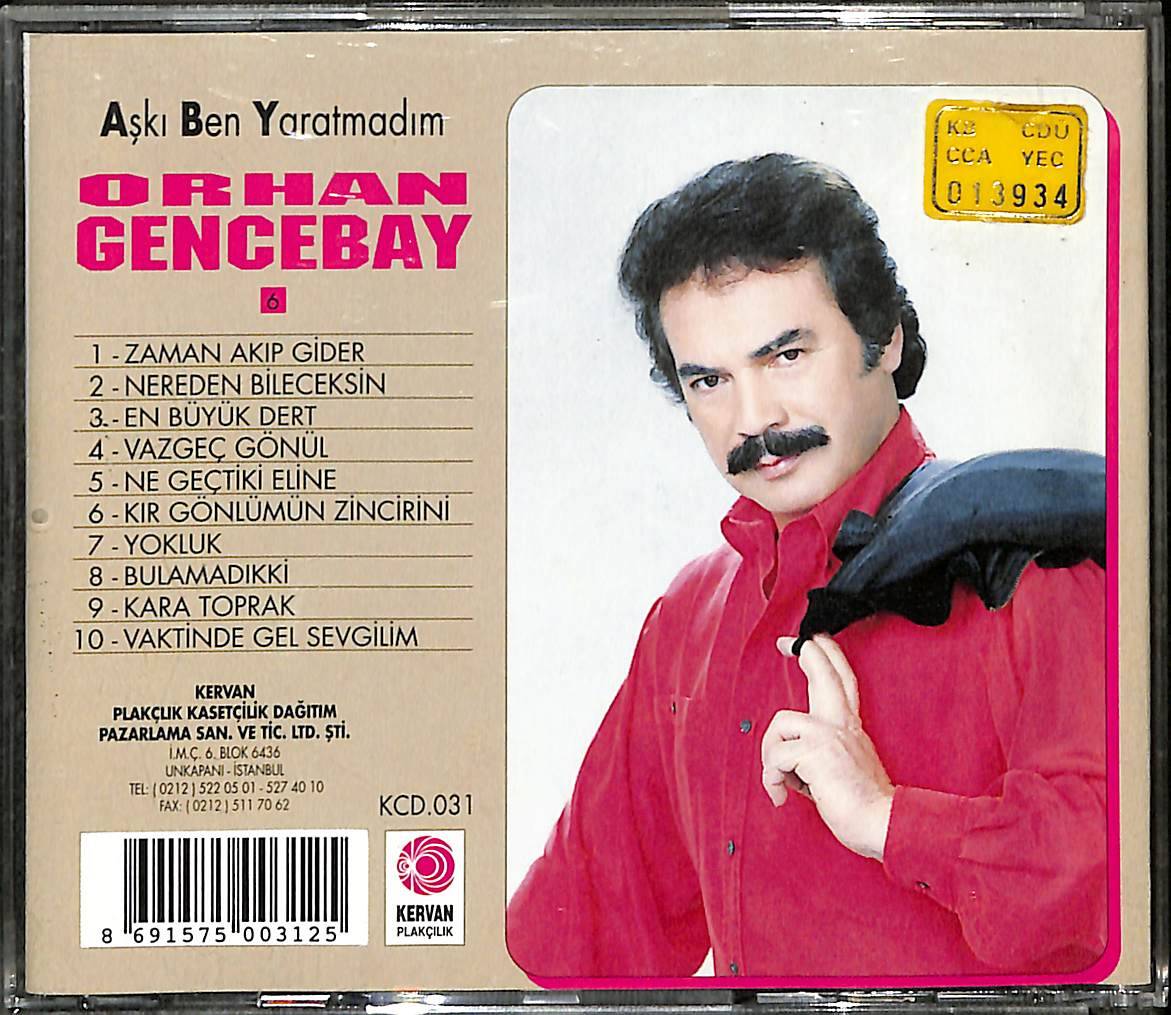 Gencebay - Aşkı Ben Yaratmadım CD - Dönem Baskı 