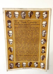 Gençliğe Hitabe Dev Boy Poster 50x70cm BRKT37 - Gökçekoleksiyon