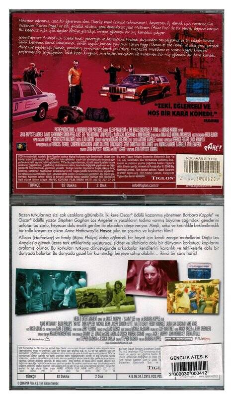 Gençlik Ateşi Kocaman Bir Hiç - 2 Adet VCD Film VCD538 - 2