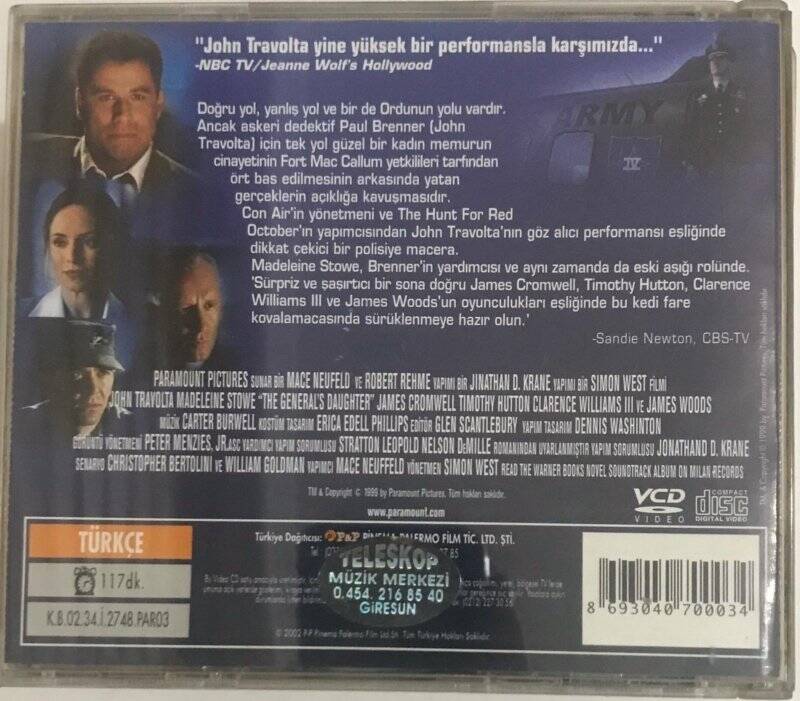 Generalin Kızı VCD Film VCD8038 - 2