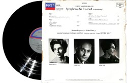 Georg Solti - Gustav Mahler Symphonie Nr. 2 (Almanya Baskı) 2 LP PLAK (10/8.5) PLK25962 - 2