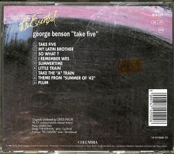 George Benson - Take Five CD (İkinci El) CD4533 - 2
