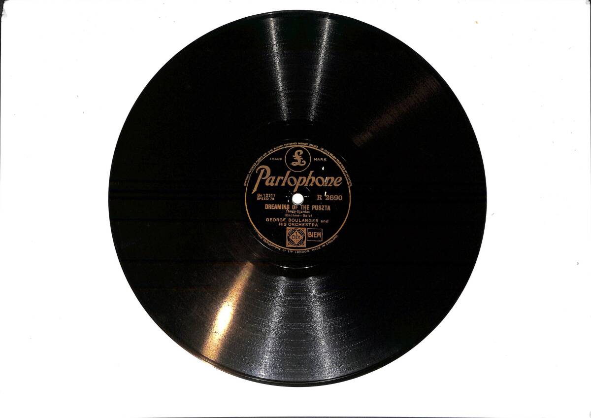 George Boulanger And His Orchestra - Dreaming Of The Puszta / Red Roses TAŞ PLAK (10/7.5) PLK26079 - 1