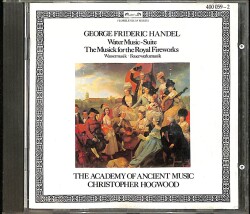 George Frideric Handel - The Academy Of Ancient Music, Christopher Hogwood CD (İkinci El) CD4256 - 1