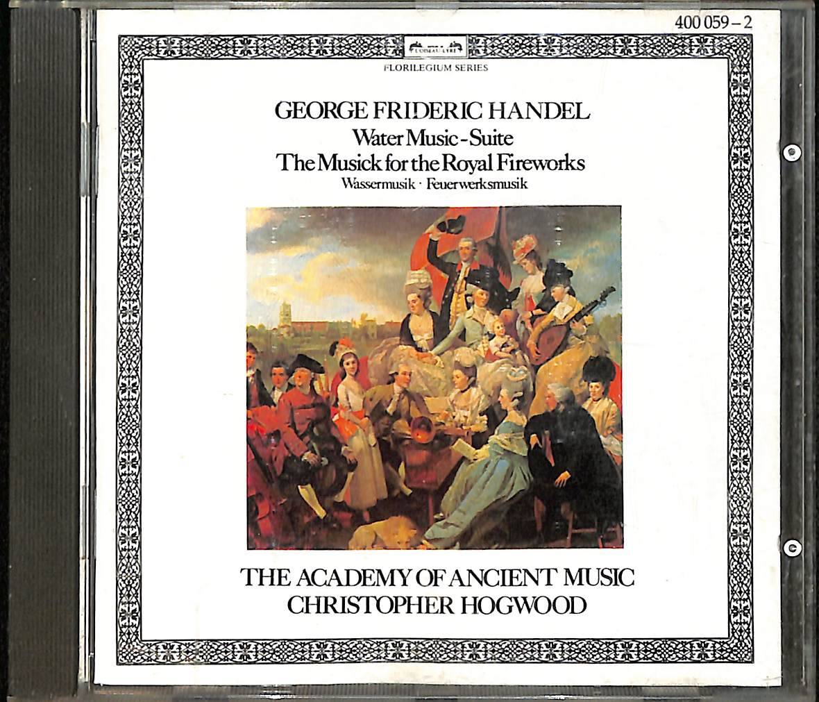 George Frideric Handel - The Academy Of Ancient Music, Christopher Hogwood CD (İkinci El) CD4256 - 1