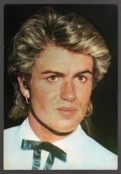 George Michael Büyük Boy Kartpostal KRT4913 - Gökçekoleksiyon