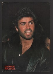 George Mıchael Büyük Boy Kartpostal KRT4914 - Gökçekoleksiyon